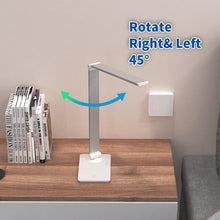 Load image into Gallery viewer, LED Table Lamp Desk Lamp Step less Dimmable Reading Office Foldable Rotatable Touch Switch DC 5V USB Night Light Desk Lamps Decorative Table Lamp Cute Study Lamps for Bedroom Décor
