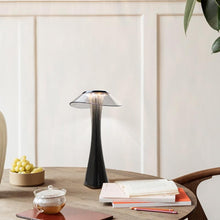 Load image into Gallery viewer, LED Table Lamp USB Charging Dimmable Protection Eyes Smart Touch Switch Bedside Lamps Transparent Crystal Creative Table Light Decorative Table Lamp Cute Study Lamps for Bedroom Décor
