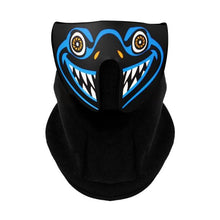 将图片加载到图库查看器，LED Warm Headgear ED Face Mask Party Masks Light Up Dance Halloween Cosplay Easter Rave Mask Luminous Costume Washable Foldable  Luminous Cool Party Mask Activated Light Up Mask Led Music Party Mask Led Music Mask for Festival Party

