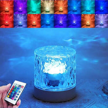 Load image into Gallery viewer, LED Water Ripple Ambient Night Light
