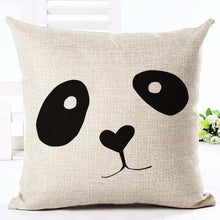 Load image into Gallery viewer, Letter Love Home Cushion Covers Cotton Linen Black White Pillow Cover I Love You Forever and Always Throw Pillow Case Love Letter Pillow Cushion Covers Fashion Home Decor Cover Sofa Bed Nordic Decorative Pillow Case 45x45CM
