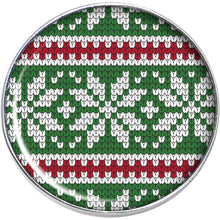 Load image into Gallery viewer, Green Red Christmas Sweater Stud Earrings
