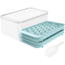Load image into Gallery viewer, Lid &amp; Bin Ice Ball Maker Mold for Freezer
