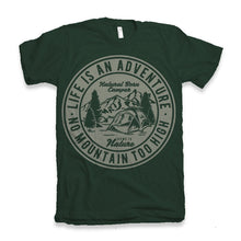 Load image into Gallery viewer, Life Is An Adventure Men's Bamboo Viscose/Organic Cotton Short Sleeve Graphic T-Shirt
