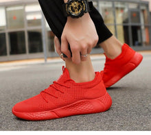 Load image into Gallery viewer, Light Running Comfortable Casual Men's Sneaker Breathable Non-slip Wear-resistant Outdoor Walking Men Sport Flat Breathable Summer Walking Beach Mesh Shoes Comfortable Mesh Athletic Sneakers
