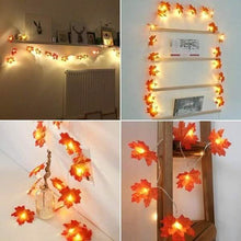 Load image into Gallery viewer, Lighted Fall Garland 40 LED String Light
