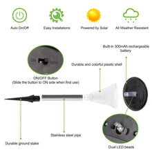 将图片加载到图库查看器，Lights Color Changing Landscape Solar Lamps
