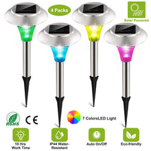 将图片加载到图库查看器，Lights Color Changing Landscape Solar Lamps
