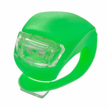Load image into Gallery viewer, Lightweight Mini LED Silicone Bicycle Front Rear Light Waterproof Mountain Road Bike Cycling Headlight Tail Warning Lamp Silicone LED Bike Light Bike Headlight And Taillight Multi-Purpose Waterproof Bike Light For Cycling
