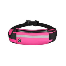 将图片加载到图库查看器，Lightweight Sports Running Waist Bag Unisex Belt Bag Waterproof Fanny Pack Bright Colors Fitness Workout Waist Bag
