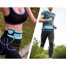 将图片加载到图库查看器，Lightweight Sports Running Waist Bag Unisex Belt Bag Waterproof Fanny Pack Bright Colors Fitness Workout Waist Bag
