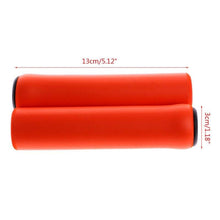 Load image into Gallery viewer, Lightweight Super Light Silicone Non-Slip Shock Absorption Road Handle Bike Parts Silica Gel Super Light Anti-Skid Shock Proof Handle Bar Locking Grips Cycling Grips Accessory

