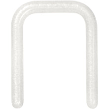 Load image into Gallery viewer, 16G 7/16 Flexible Bioplast Glow Square Septum Retainer
