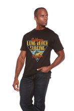 Load image into Gallery viewer, Long Beach Surfing Printed Men's Bamboo Viscose/Organic Cotton Short Sleeve Graphic T-Shirt
