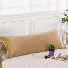Load image into Gallery viewer, Long Colorful Pillow Case Soft Comfortable Adults Double Luxury Body Pillow Cover Soft Friendly Pillow Case Lover Sleeping Pillow Cover Body Pillowcase
