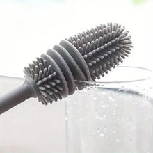 将图片加载到图库查看器，Long-Handle Silicone Cup &amp; Bottle Brush

