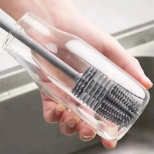将图片加载到图库查看器，Long-Handle Silicone Cup &amp; Bottle Brush
