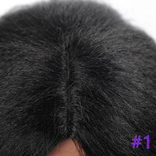 将图片加载到图库查看器，Long Kinky Straight Synthetic Wigs for Black Women Black Brown Blonde Ginger Red White Hair Afro Wigs Synthetic Hair  Wigs For Black Women Cosplay Wigs For Women
