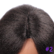 将图片加载到图库查看器，Long Kinky Straight Synthetic Wigs for Black Women Black Brown Blonde Ginger Red White Hair Afro Wigs Synthetic Hair  Wigs For Black Women Cosplay Wigs For Women
