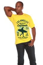 Load image into Gallery viewer, Los Angeles Men's Bamboo Viscose/Organic Cotton Short Sleeve Graphic T-Shirt
