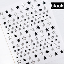 Load image into Gallery viewer, Lovely Stars Geometry 3D Nails Art Sticker Gold Silver Rose gold Ornaments self-Adhesive Sliders Manicure Accessories Decoration for Women Girls Art Stickers Decal Decoration Metallic Curve Strip Line Nail
