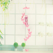 将图片加载到图库查看器，Lucky Butterfly Hanging Wind Chime Bell Garden Decoration Ornament Gift Home Decoration Fashion  High-end Gift Butterfly Gift Grandmother Gift Mother Gift Birthday Gift Festival Gift Witness Friendship Outdoor Wind Chime Garden Decor

