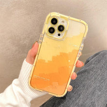 Load image into Gallery viewer, Luminous Art Abstract Phone Case For iPhone 13 12 11 Pro Max Transparent Silicone Shockproof Bumper Cover  Floral Girly Transparent Phone Case Glow In Dark iphone case
