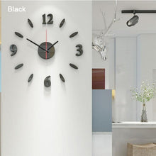 将图片加载到图库查看器，Luminous Clock Home Simplicity Silent Fashion Wall Clock Analog Timekeeper for Home Living Room Bedroom Office Battery-Powered Modern House Decoration Silent Clock Decor with Number Sticker  Living Room Creative Wall Stickers Bedroom Wall Clock
