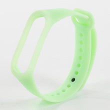 将图片加载到图库查看器，Luminous Glowing Silicone Wrist Strap For Smart Watch Bands Replacement Bracelet Soft Silicone Watch Strap Glow-in-Night Safety And Children Anti-Scratch Protective Watch Bands
