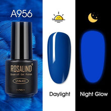 将图片加载到图库查看器，Luminous Nail Gel Polish Neon Hybrid Varnish Manicure Permanent UV Reflective Nail Polish Gel For Women and Ladies in Modern New Fashion Design
