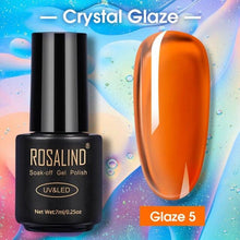 将图片加载到图库查看器，Luminous Nail Gel Polish Neon Hybrid Varnish Manicure Permanent UV Reflective Nail Polish Gel For Women and Ladies in Modern New Fashion Design
