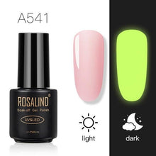 将图片加载到图库查看器，Luminous Nail Gel Polish Neon Hybrid Varnish Manicure Permanent UV Reflective Nail Polish Gel For Women and Ladies in Modern New Fashion Design
