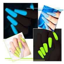 将图片加载到图库查看器，Luminous Nail Gel Polish Neon Hybrid Varnish Manicure Permanent UV Reflective Nail Polish Gel For Women and Ladies in Modern New Fashion Design
