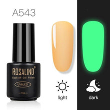 将图片加载到图库查看器，Luminous Nail Gel Polish Neon Hybrid Varnish Manicure Permanent UV Reflective Nail Polish Gel For Women and Ladies in Modern New Fashion Design
