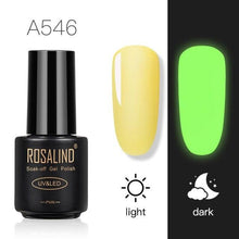 将图片加载到图库查看器，Luminous Nail Gel Polish Neon Hybrid Varnish Manicure Permanent UV Reflective Nail Polish Gel For Women and Ladies in Modern New Fashion Design
