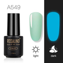 将图片加载到图库查看器，Luminous Nail Gel Polish Neon Hybrid Varnish Manicure Permanent UV Reflective Nail Polish Gel For Women and Ladies in Modern New Fashion Design
