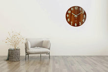 将图片加载到图库查看器，Luminous Wall Clock Silent Non-Ticking Quartz Wall Clocks Large Luminous Function Numbers and Hands Battery Operated Decorative Wall Clock for Office 12 Inch Wooden Silent Non-Ticking Kitchen Wall Clocks With Night Lights For Indoor/Outdoor Living Room
