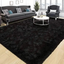 将图片加载到图库查看器，Luxurious Velvet Rectangular Shaggy Plush Carpet Rug
