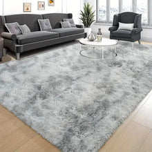 将图片加载到图库查看器，Luxurious Velvet Rectangular Shaggy Plush Carpet Rug
