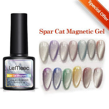 Load image into Gallery viewer, Luxury 5D Cat Magnetic Gel Nail Polish Black Chameleon UV Nail Gel Professional Manicure For Womens
