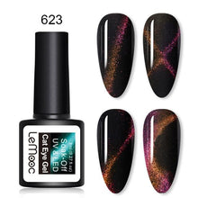 Load image into Gallery viewer, Luxury 5D Cat Magnetic Gel Nail Polish Black Chameleon UV Nail Gel Professional Manicure For Womens
