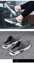 Load image into Gallery viewer, Luxury Black Mens Shoes Flip Flops Platform Slipper Sandals Men Shoe Summer Tennis Fitness Gym Garden Clog Shoes Sandals Summer Indoor Outdoor Walking Slipper
