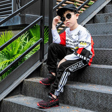将图片加载到图库查看器，Luxury Boys Sneakers Kids Running Outdoor Children Sport Tennis Breathable Non-slip Sole Sneakers Outdoor Sport Walking Fashion Sneakers
