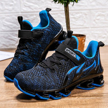 将图片加载到图库查看器，Luxury Boys Sneakers Kids Running Outdoor Children Sport Tennis Breathable Non-slip Sole Sneakers Outdoor Sport Walking Fashion Sneakers
