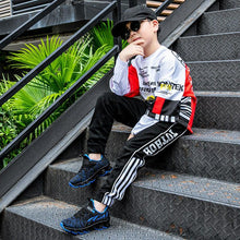 将图片加载到图库查看器，Luxury Boys Sneakers Kids Running Outdoor Children Sport Tennis Breathable Non-slip Sole Sneakers Outdoor Sport Walking Fashion Sneakers
