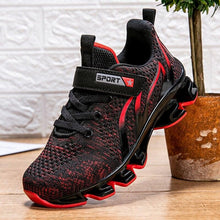 将图片加载到图库查看器，Luxury Boys Sneakers Kids Running Outdoor Children Sport Tennis Breathable Non-slip Sole Sneakers Outdoor Sport Walking Fashion Sneakers
