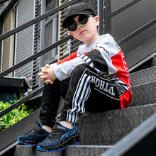 将图片加载到图库查看器，Luxury Boys Sneakers Kids Running Outdoor Children Sport Tennis Breathable Non-slip Sole Sneakers Outdoor Sport Walking Fashion Sneakers
