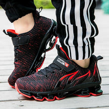 将图片加载到图库查看器，Luxury Boys Sneakers Kids Running Outdoor Children Sport Tennis Breathable Non-slip Sole Sneakers Outdoor Sport Walking Fashion Sneakers

