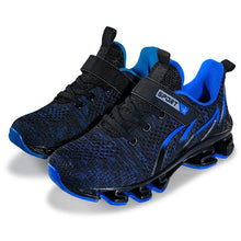 将图片加载到图库查看器，Luxury Boys Sneakers Kids Running Outdoor Children Sport Tennis Breathable Non-slip Sole Sneakers Outdoor Sport Walking Fashion Sneakers
