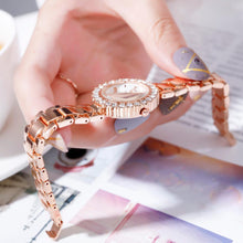 Load image into Gallery viewer, Luxury Bracelet Watches Set For Women Fashion Geometric Bangle Quartz Clock Wrist Watch With Quartz Movement Crystal Diamond Classic Fashion Romantic Jewelry Cuff Bracelet Set
